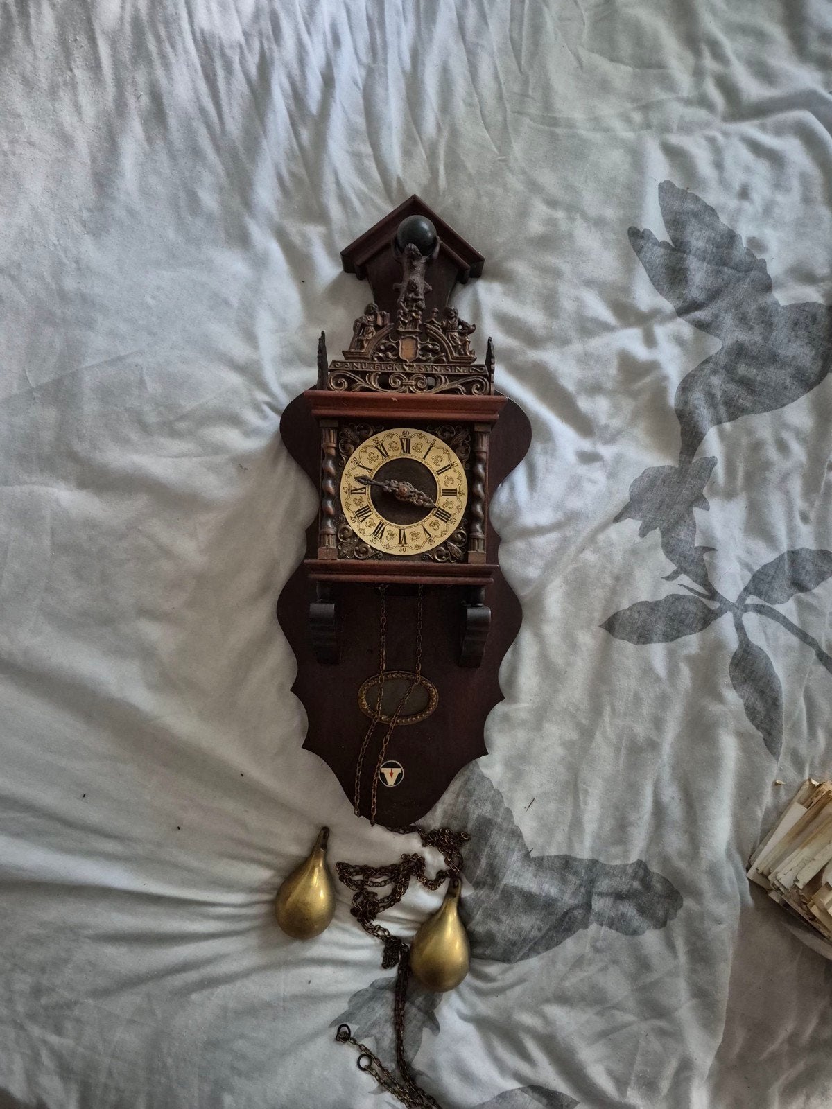 Zaanse klok, Antiek en Kunst, Ophalen