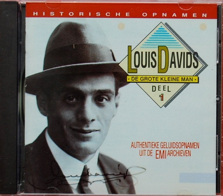 cd Louis Davids De grote kleine man deel 1 en 2 authentiek, Ophalen of Verzenden, Gebruikt, Overige genres, Album
