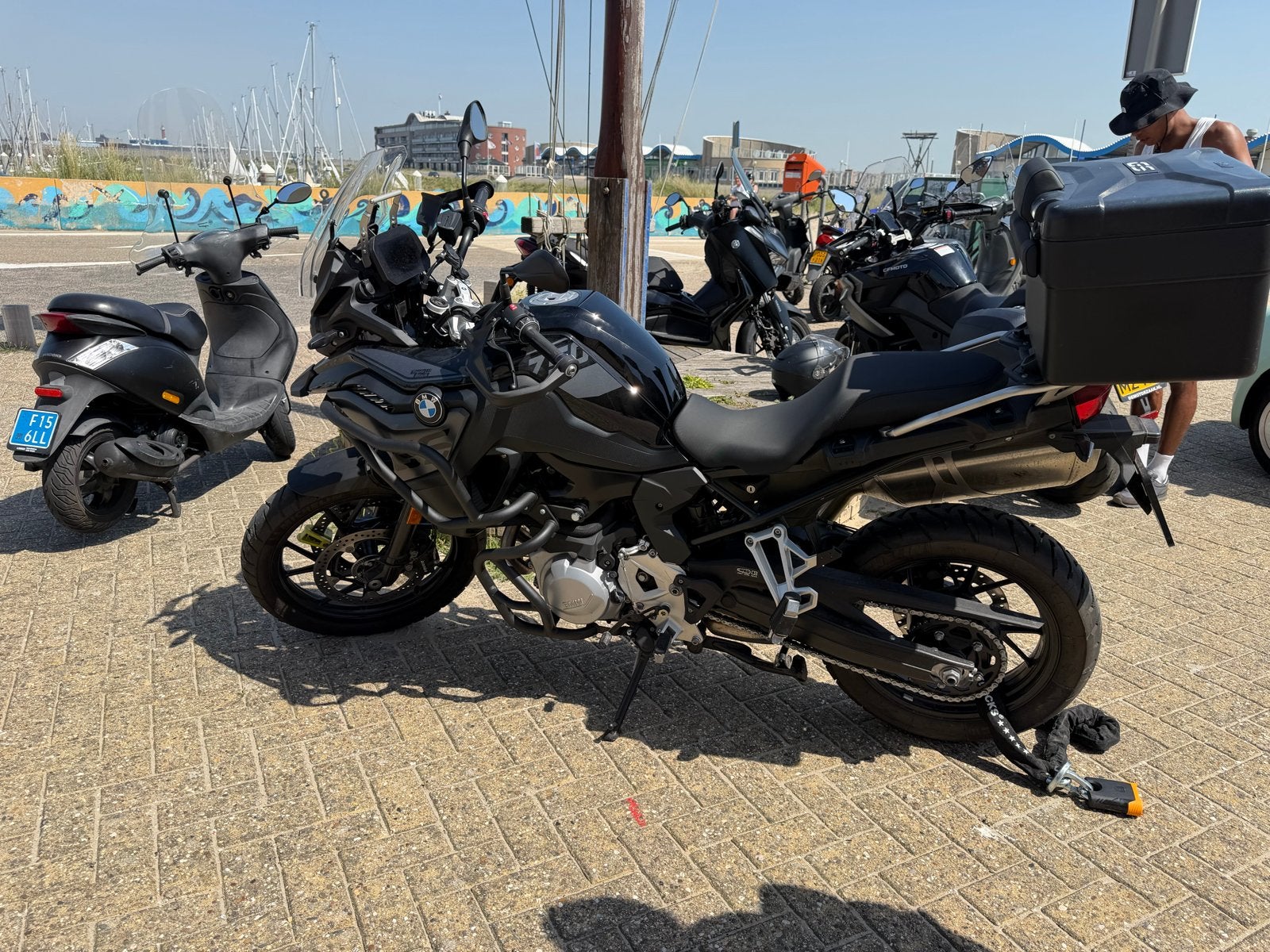 BMW GS750 Triple Black met valbeugels, Motoren, 2 cilinders, Occasion, Particulier, Meer dan 35 kW