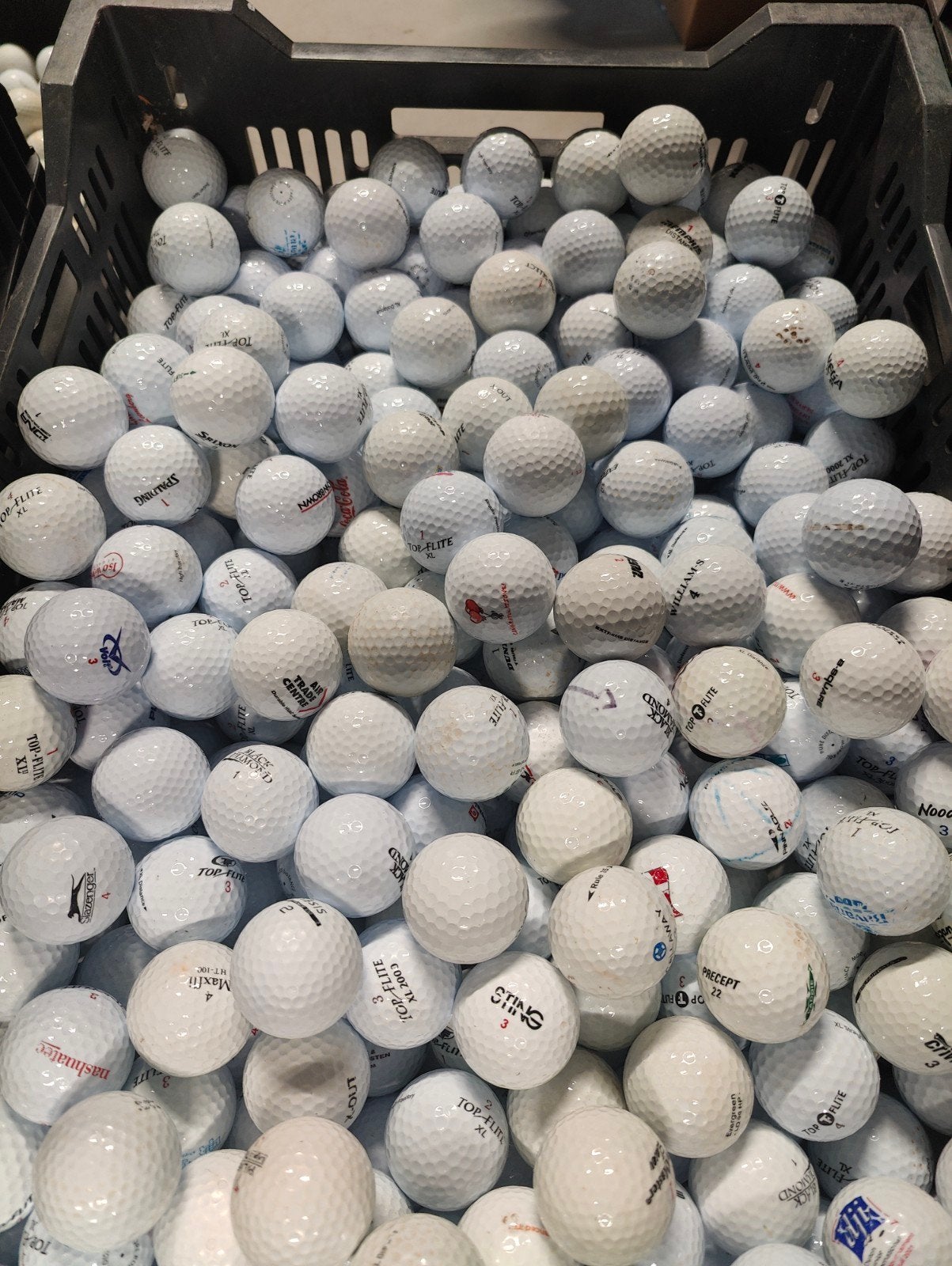 Gebruikte golfballen mix 200 stuks, Ophalen of Verzenden, Bal(len)
