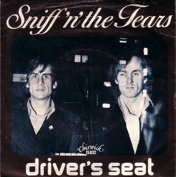 Sniff and the tears - drivers seat, Cd's en Dvd's, Gebruikt, 7 inch, Ophalen of Verzenden, Pop