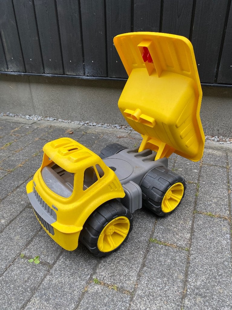 Kiepauto zandbak, Ophalen, Zo goed als nieuw