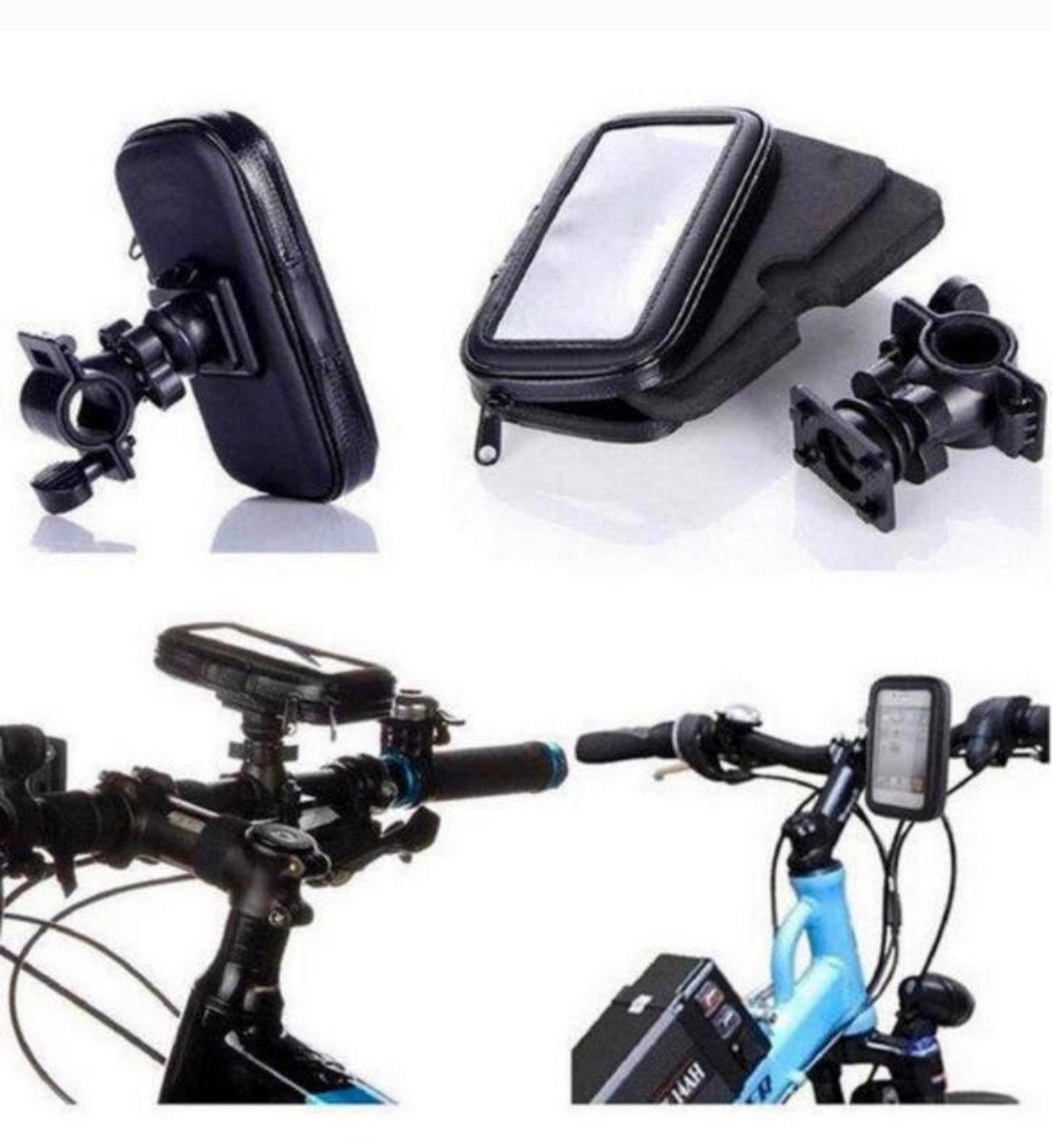 Fiets telefoonhouder smartphone houder stevig waterdicht GPS, Fiets, Nieuw, Ophalen of Verzenden, H