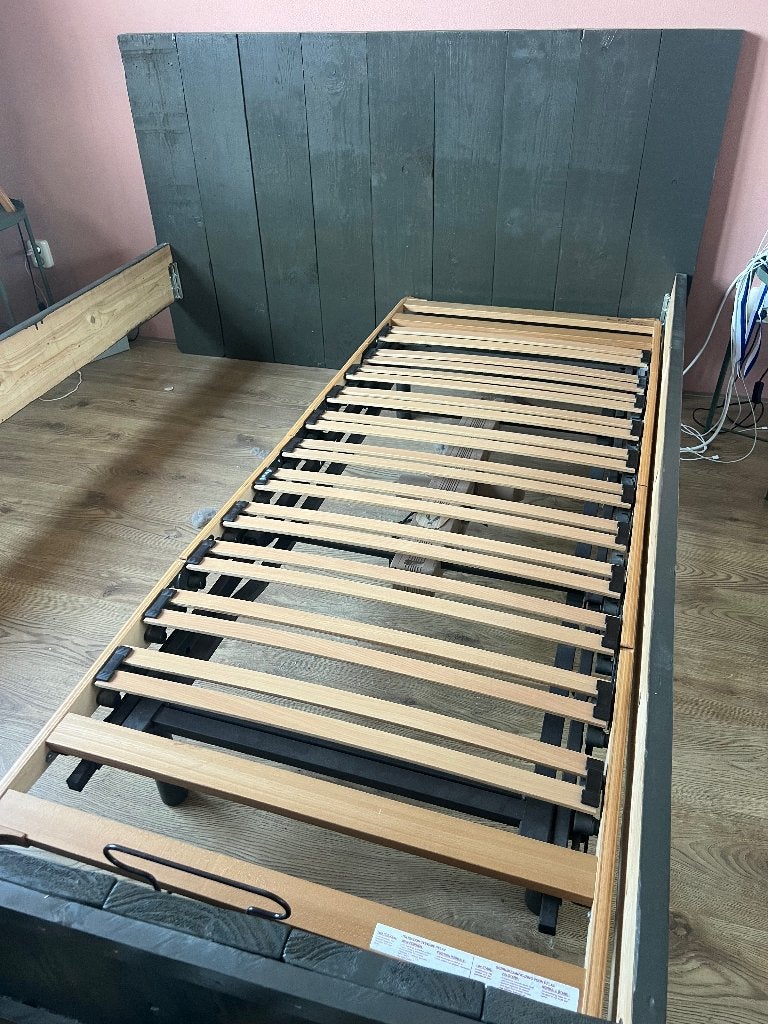 Lattoflex verstelbare lattenbodems, Ophalen, Overige materialen, Beige, Tweepersoons