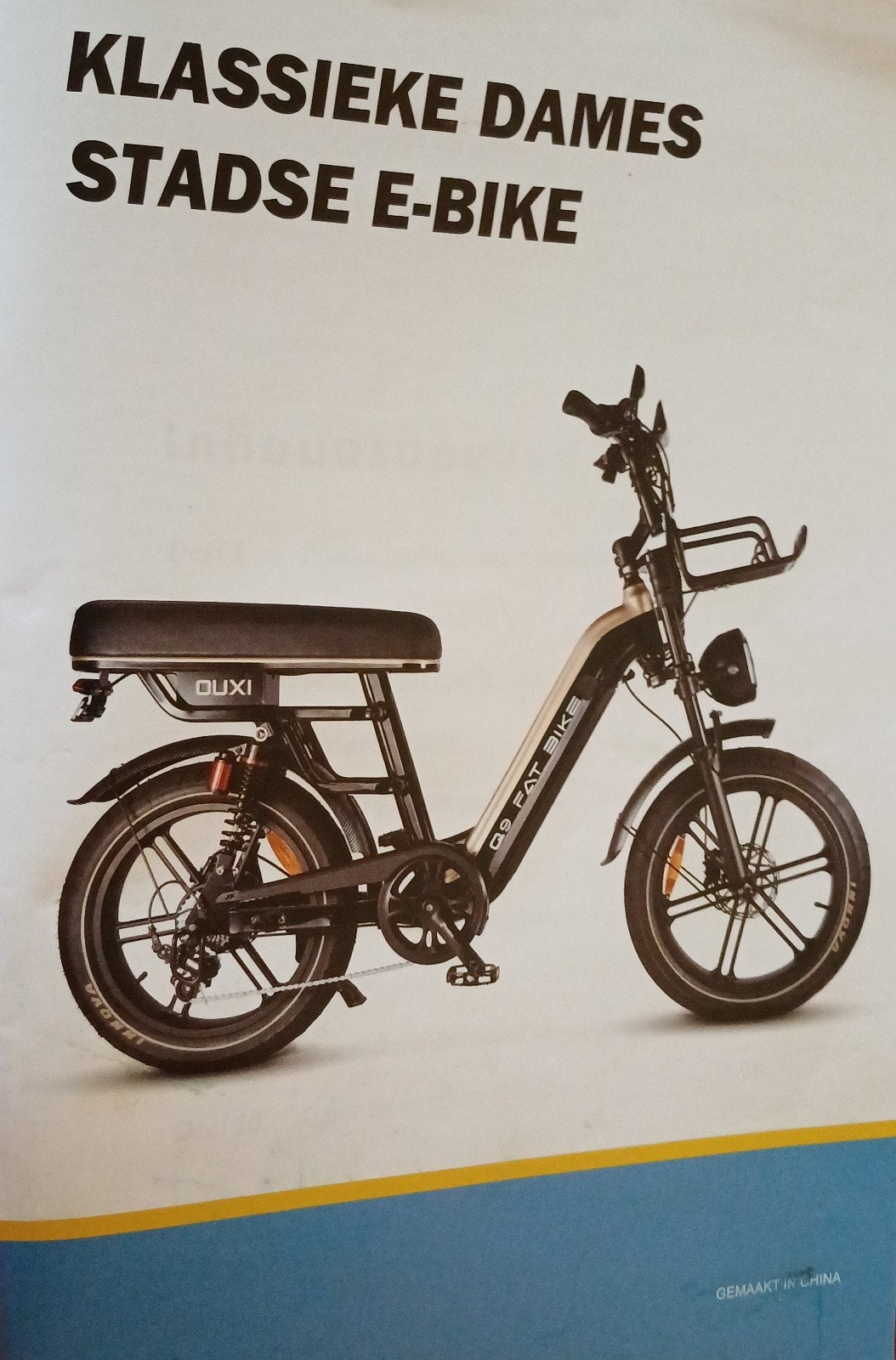 elektrische fiets, Fietsen en Brommers, Ophalen, Nieuw