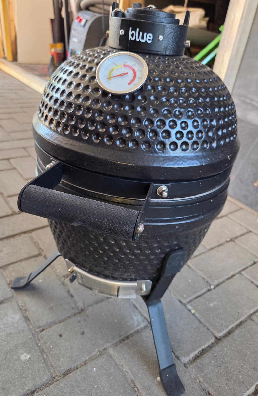 Blue kamado krramiek bbq, Ophalen, Zo goed als nieuw