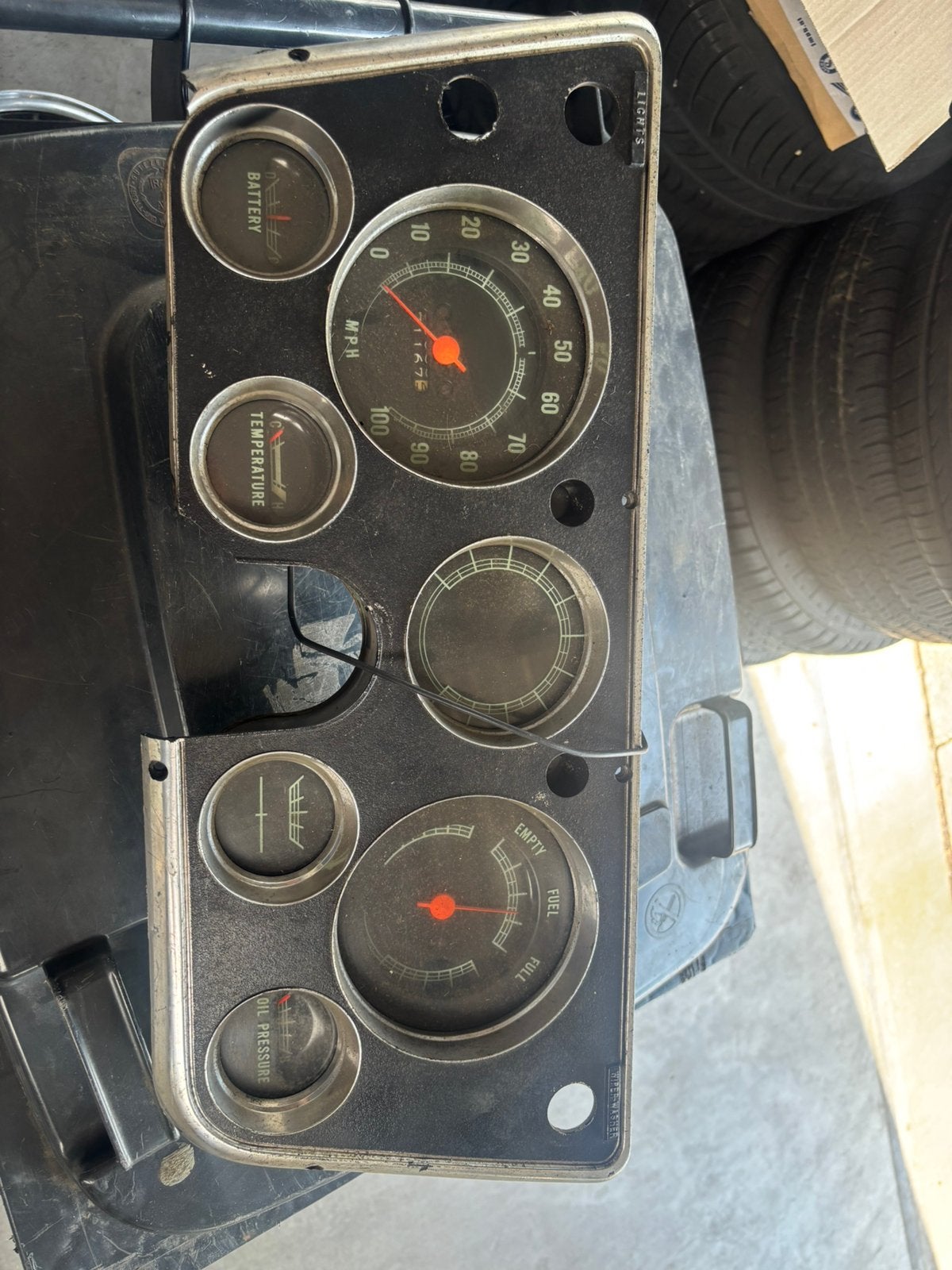 Dashboard Chevrolet/GMC pick up ca. 1970, Ophalen, Chevrolet