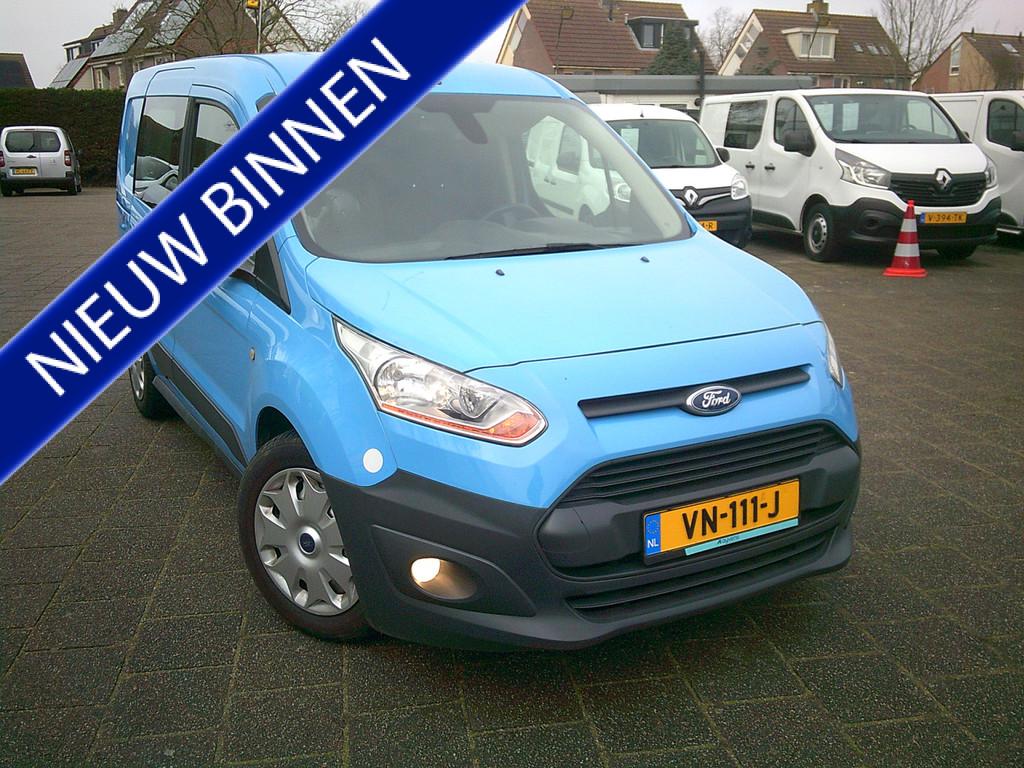 Ford Transit Connect 1.6 TDCI L1 Trend VOORZIEN VAN AIRCO+TR, Auto's, Euro 5, Stof, Gebruikt, 4 cilinders