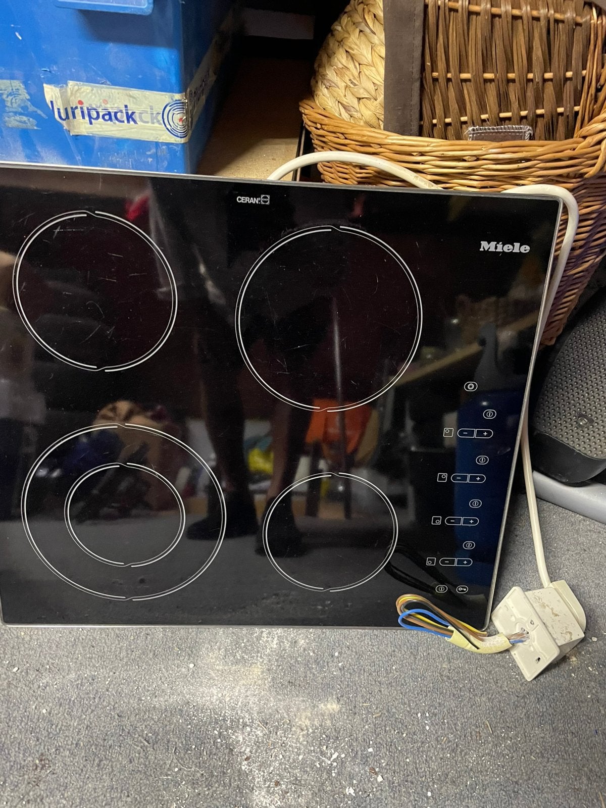 Miele, Witgoed en Apparatuur, Kookplaten, Ophalen, 4 kookzones, Zo goed als nieuw, Inbouw