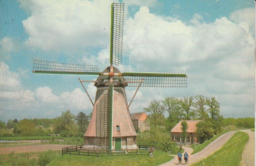Molen van Waardenburg 1984, Ophalen of Verzenden, 1980 tot heden, Gelopen, Gelderland