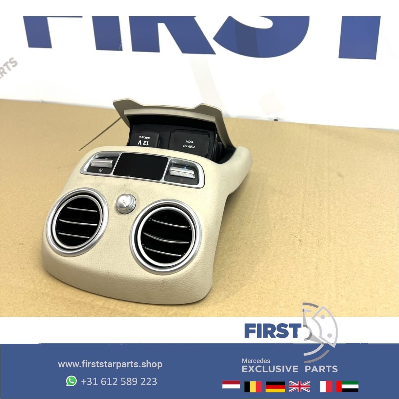 W205 C205 S205 C63 AMG Clima schakelaar Mercedes C Klasse 20, Gebruikt, -, Ophalen of Verzenden, -