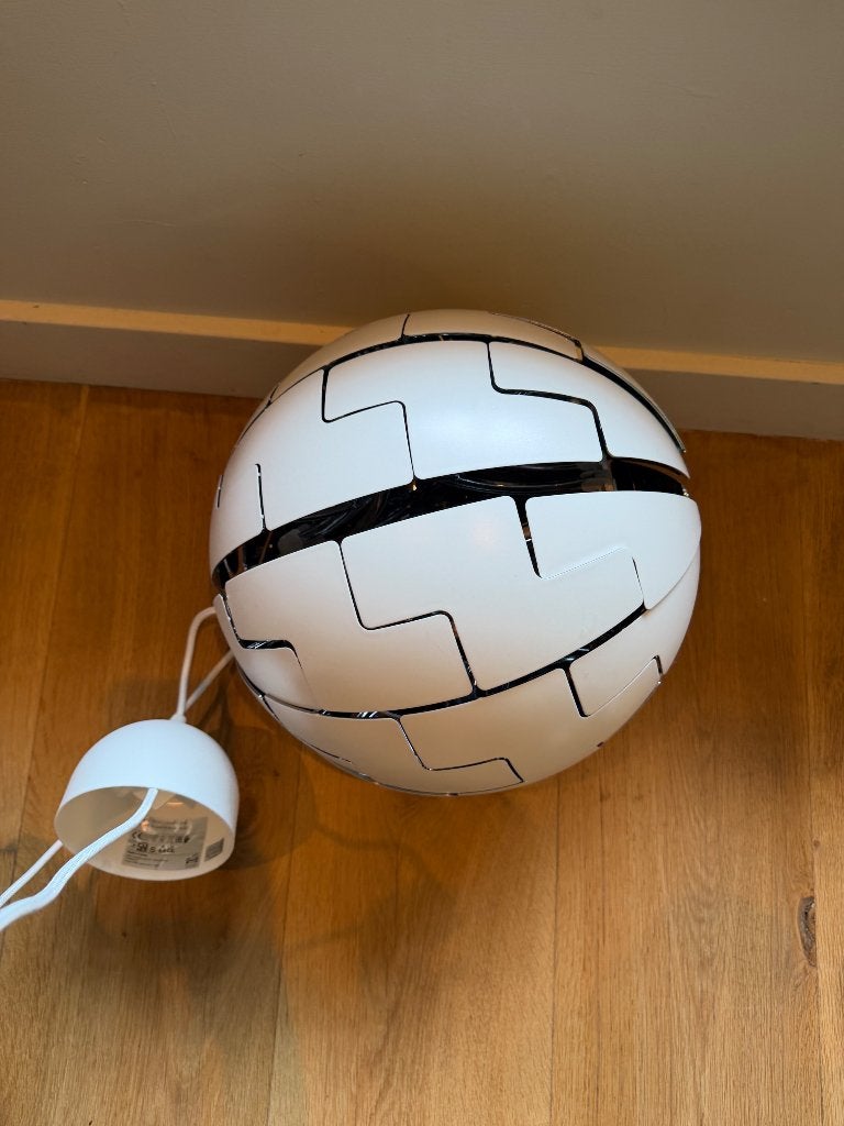 Witte IKEA lamp z.g.a.n., Ophalen, Zo goed als nieuw, Modern