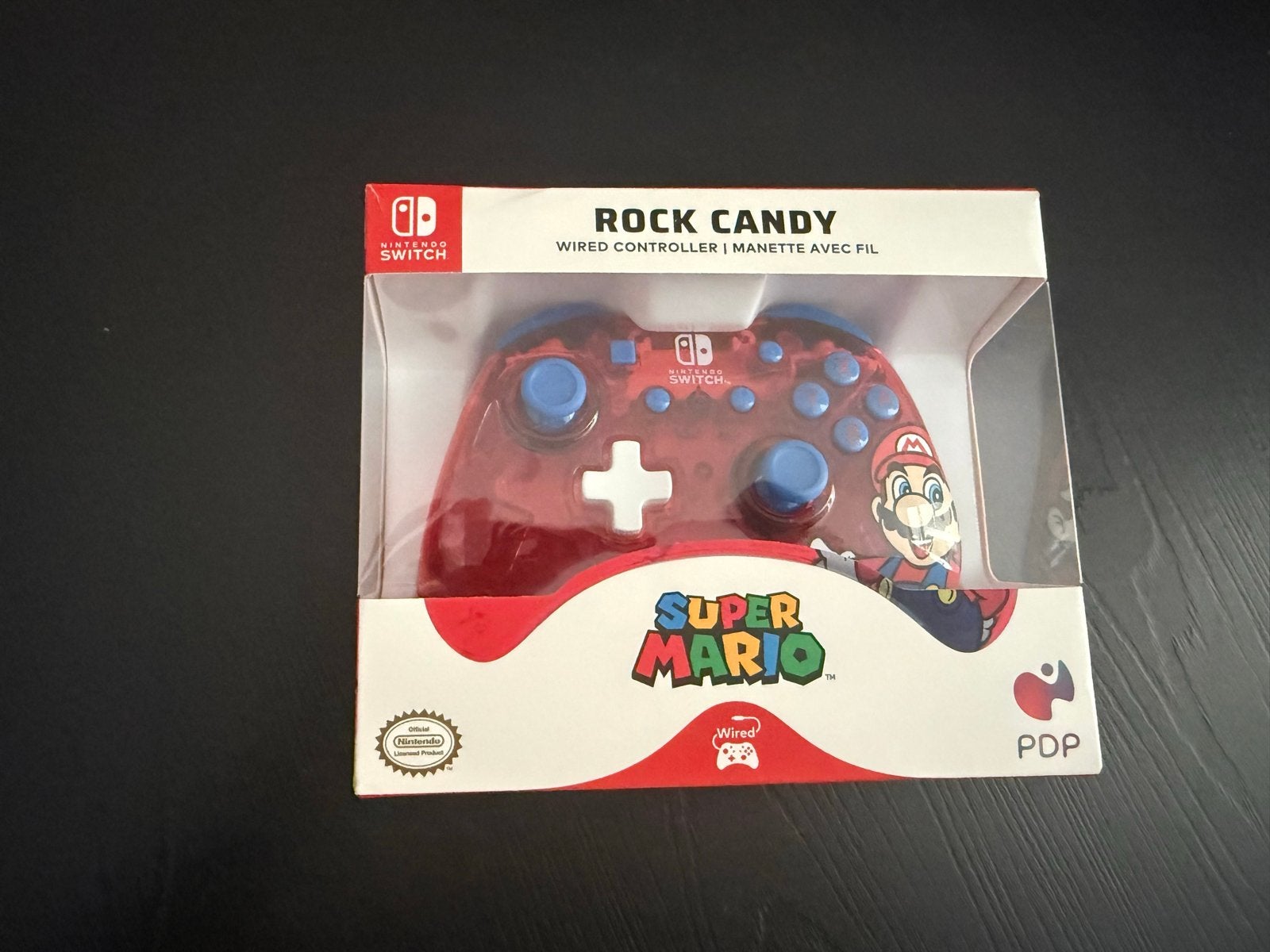 Nintendo Switch Rock Candy Mario Controller Nieuw, Ophalen of Verzenden, Nieuw, Met 1 controller, Switch Original