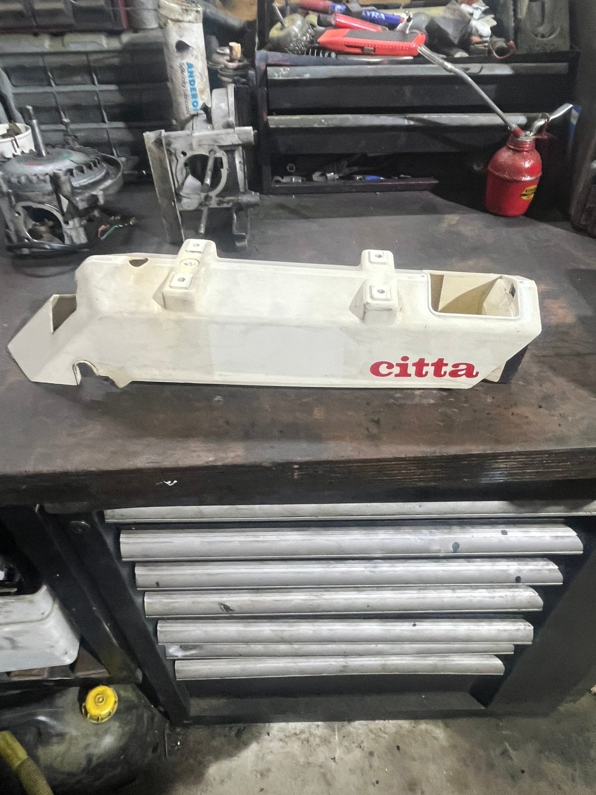 Mooie witte kap voor gilera citta, Ophalen of Verzenden, Nieuw