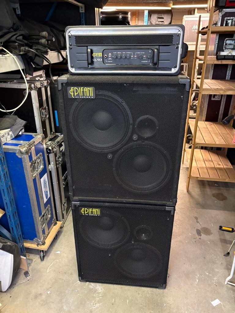 Epifani bass stack, Muziek en Instrumenten, Ophalen, 100 watt of meer
