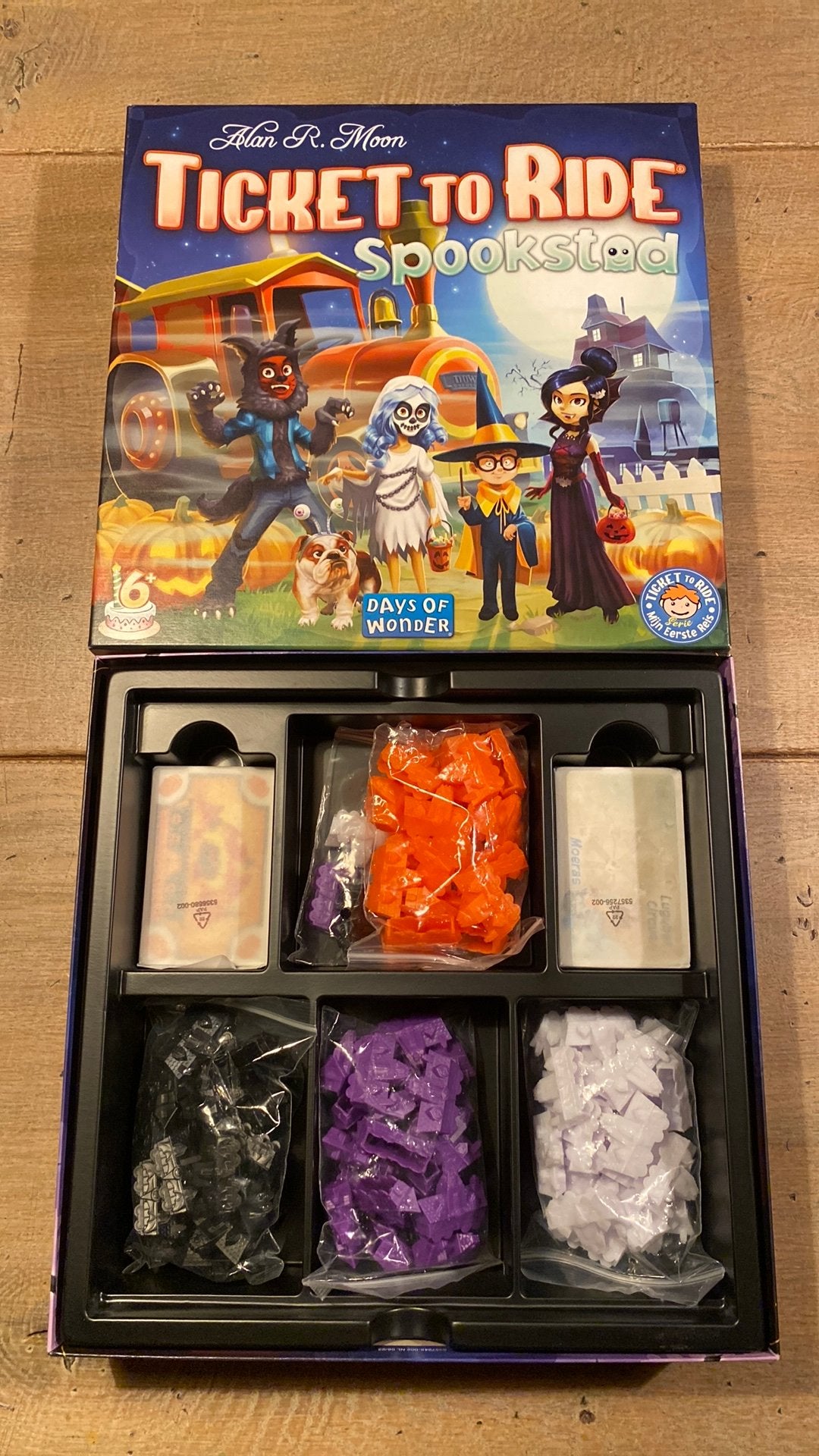 Ticket to Ride spookstad onderdelen, Hobby en Vrije tijd, Drie of vier spelers, Ophalen of Verzenden, Nieuw