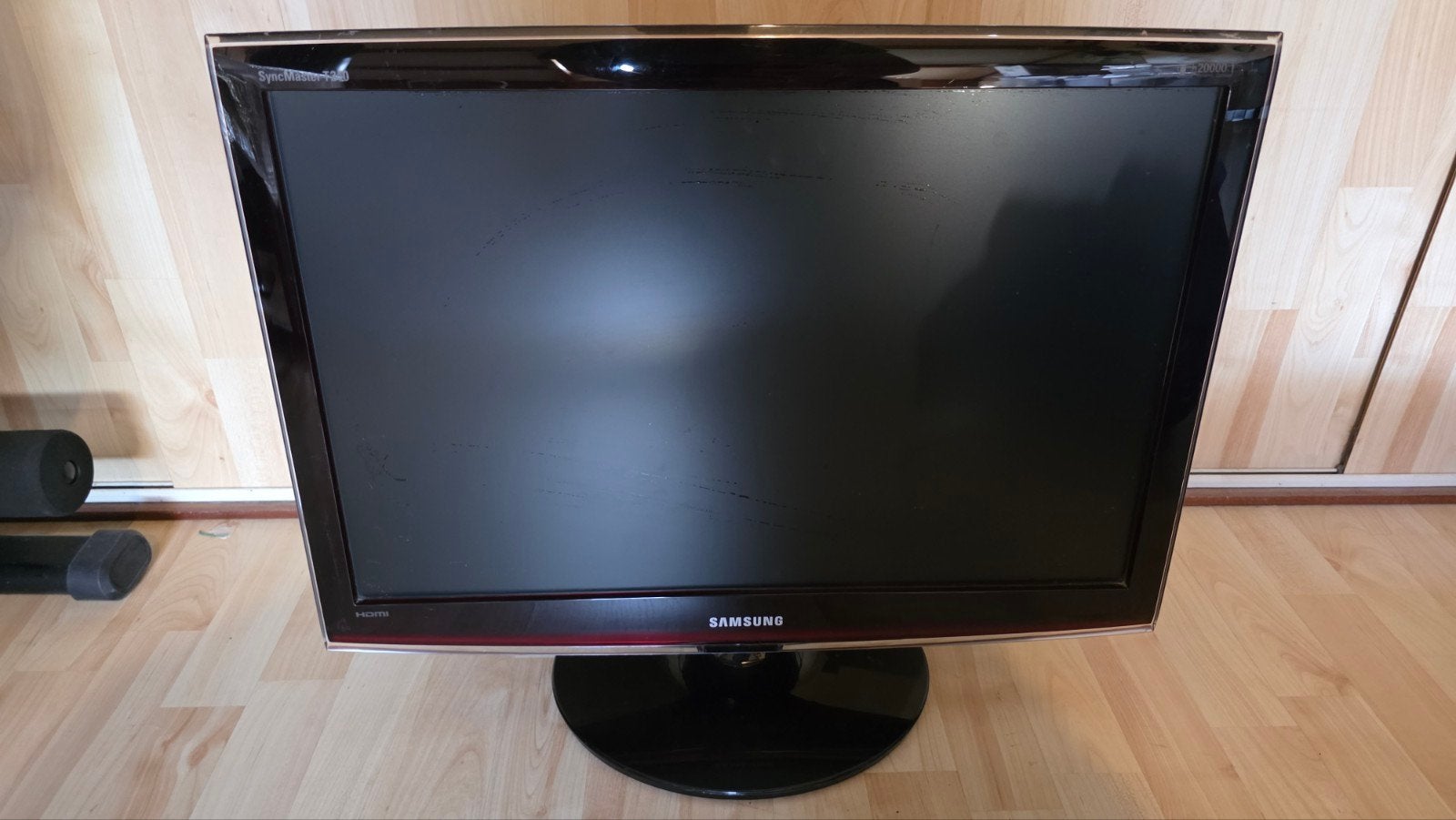 Samsung 24 inch LCD monitor, HDMI, Gebruikt, Full HD, Ophalen of Verzenden