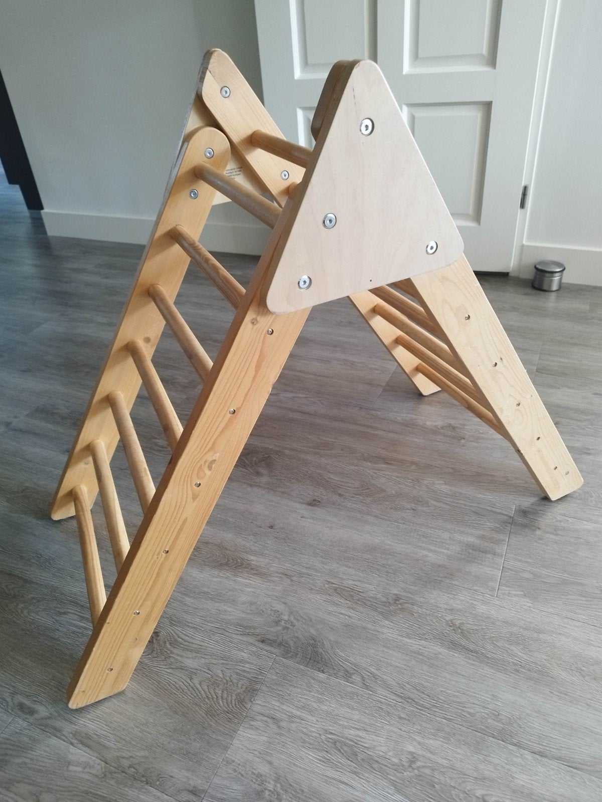 Pikler Driehoek Klimrek Hout - Montessori Speelgoed, Ophalen, Gebruikt, Klimwand