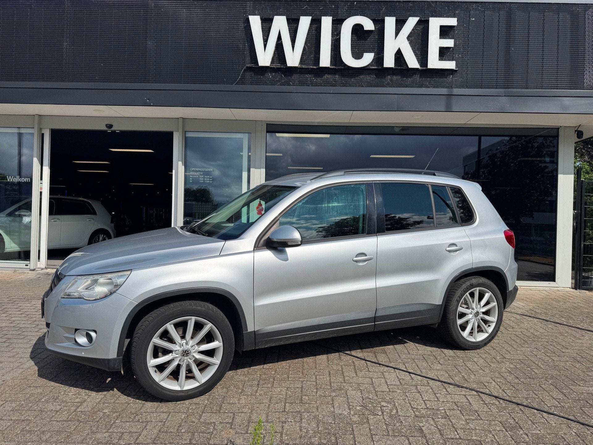 Volkswagen Tiguan 1.4 TSI Comfort&Design 4Motion 6bak 150 PK, Auto's, Stof, Gebruikt, Zwart, 4 cilinders
