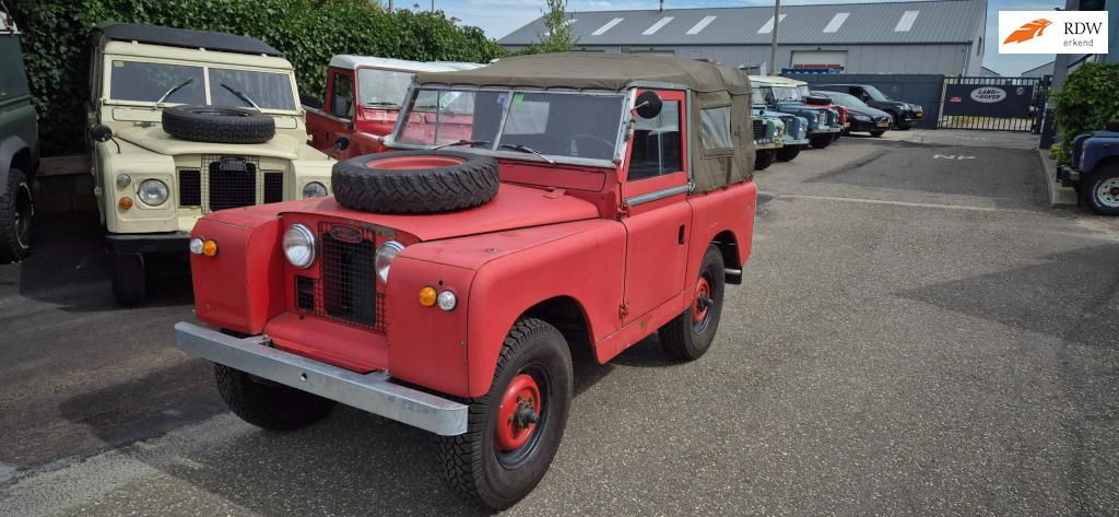 Land Rover 88 Series IIa benzine, 2286 cc, Gebruikt, 4 cilinders, 7 stoelen