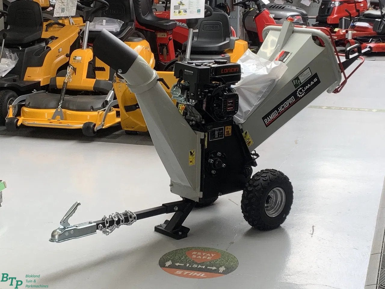 Lumag Lumag hakselaar RAMBO HC10PRO-NL tot 10cm met benzinem, Nieuw, Lumag