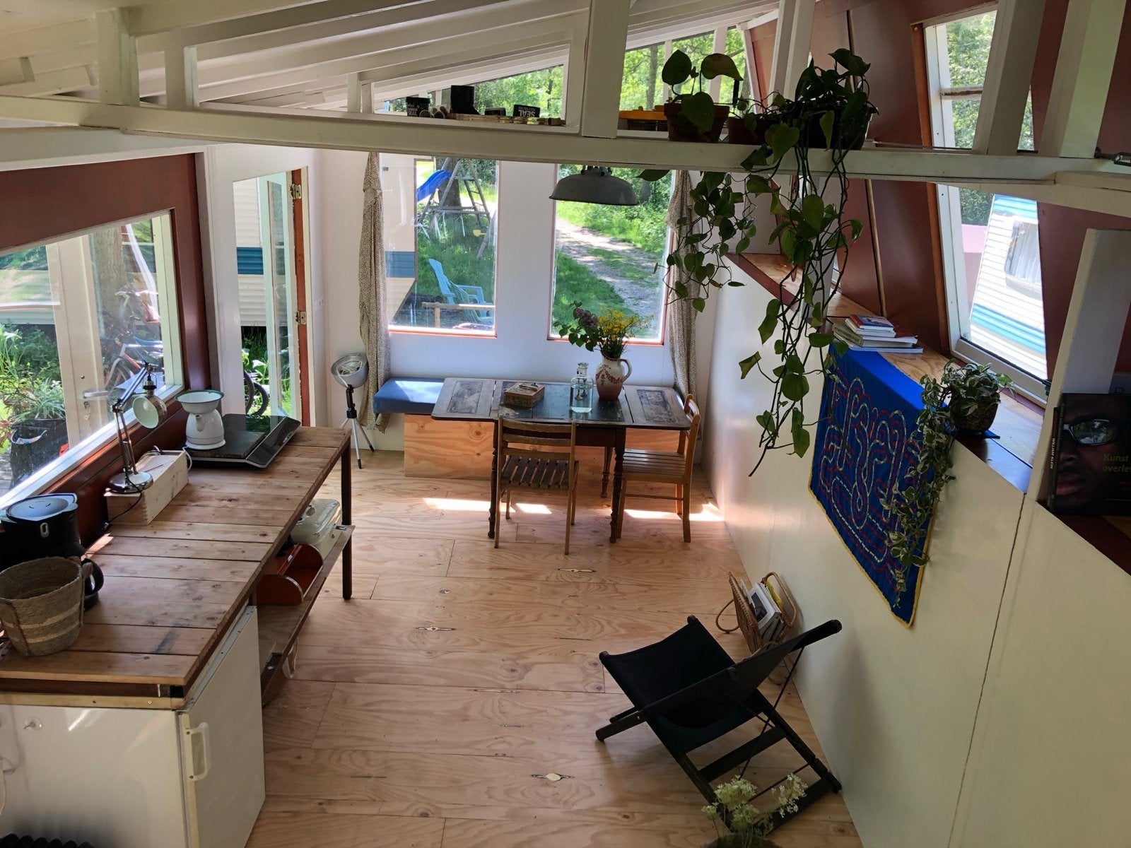 Bakkum huisje -grote tuin aan het bos-te huur:vrij tot 2 aug, Tuin