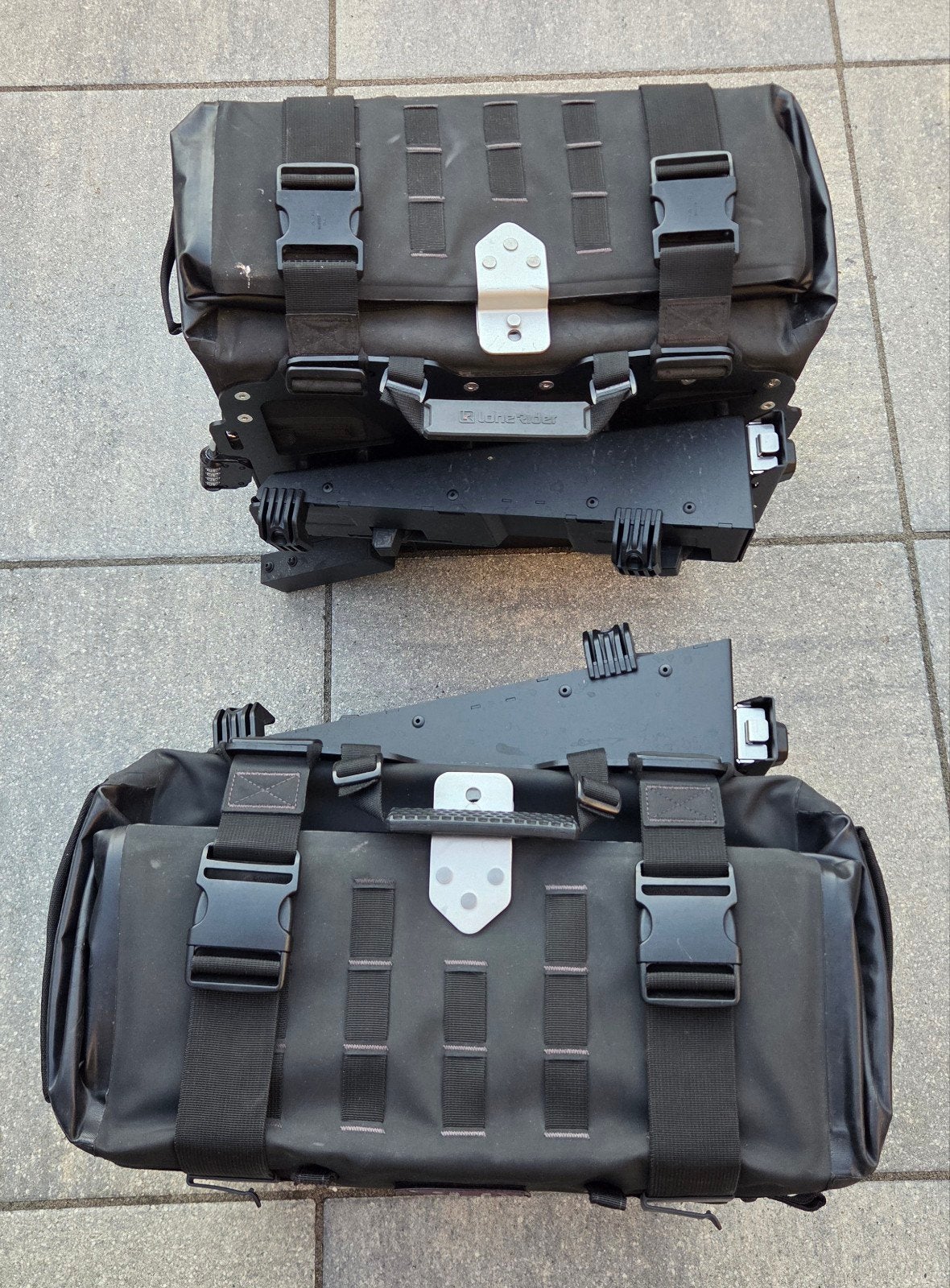 RACKLESS MotoBags LoneRider BMW vario, Ophalen, Gebruikt