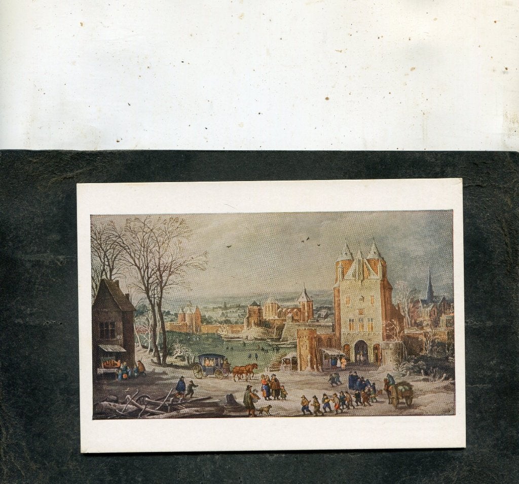 Ansicht J. de Momper - Winter Landscape, Verzenden, 1980 tot heden, Ongelopen