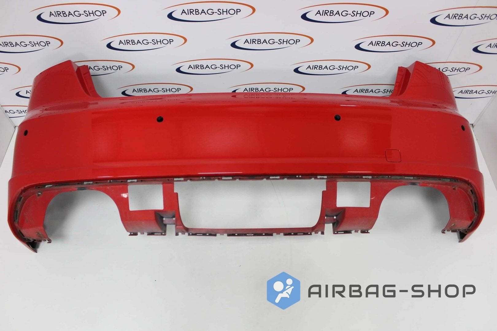Audi A3 / S3 8V 3-Deurs Achterbumper Rood (Onbeschadigd), Gebruikt, -, -, Achter