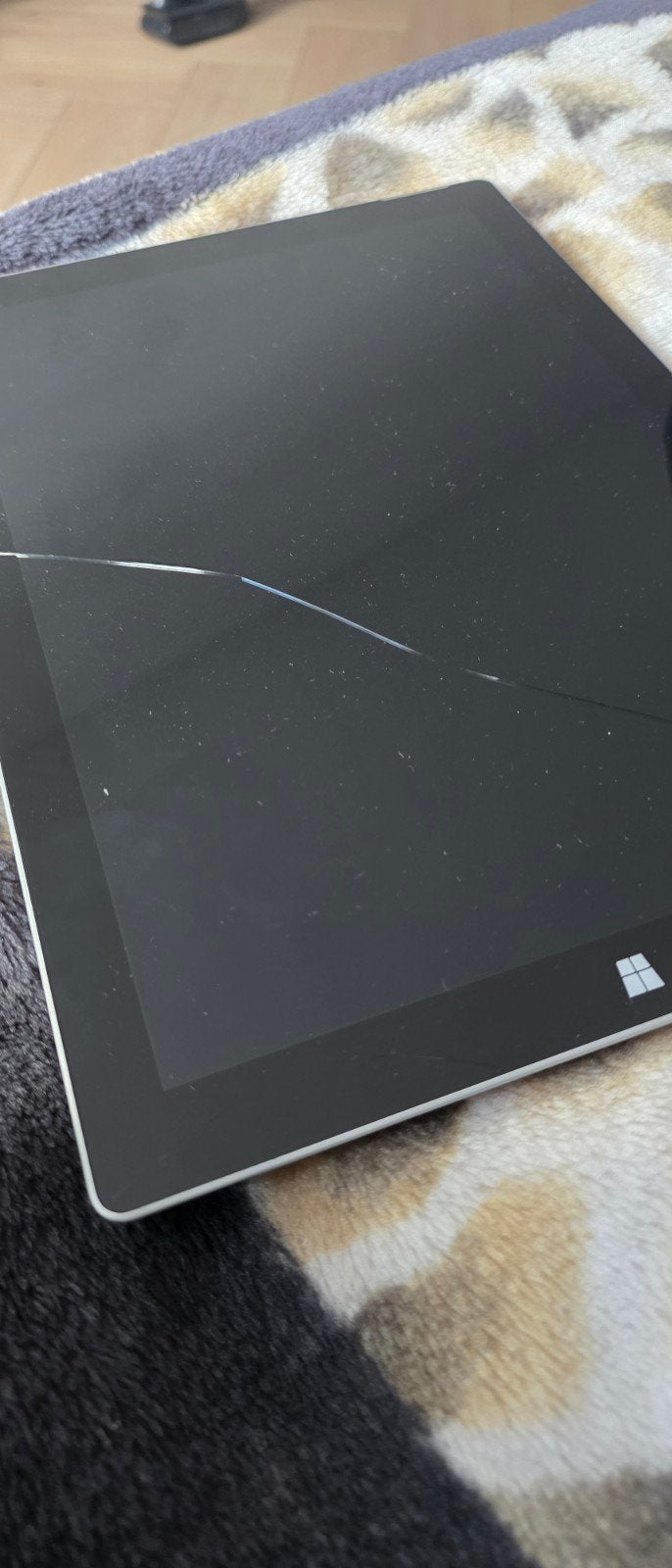 Microsoft Surface Pro 3 - Gebruikt met schermbarst, 12 inch, Ophalen of Verzenden, Surface Pro 3, 128 GB