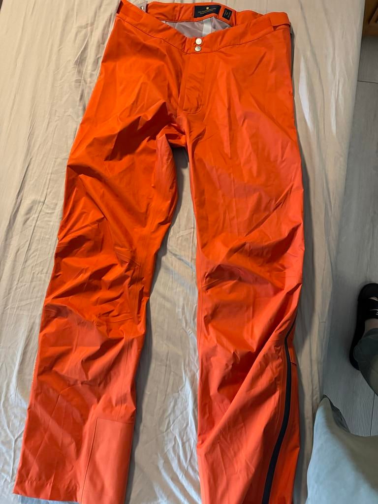 Fjällräven Bergtagen Lite Eco-Shell Trousers Heren Oranje, Ophalen of Verzenden, Nieuw, Maat 48/50 (M), Oranje