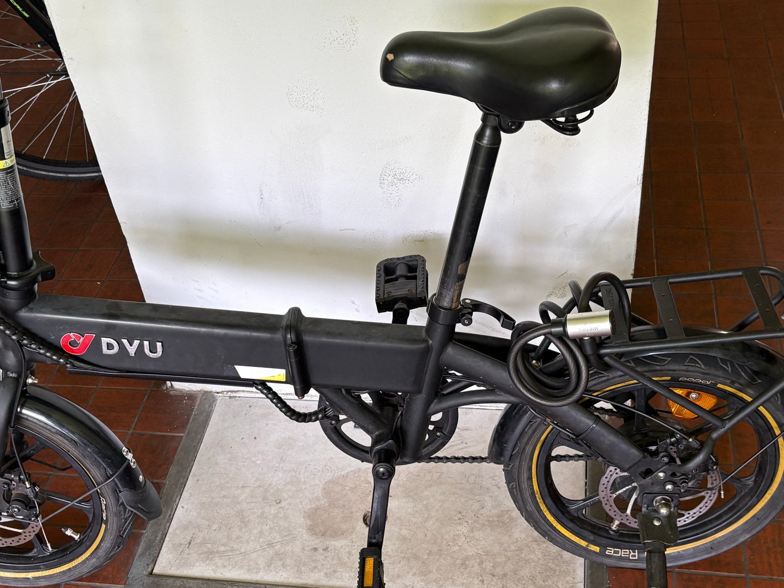 DYU Vouwfiets - Compact en Handig, Minder dan 30 km per accu, Gebruikt, Minder dan 47 cm, Ophalen