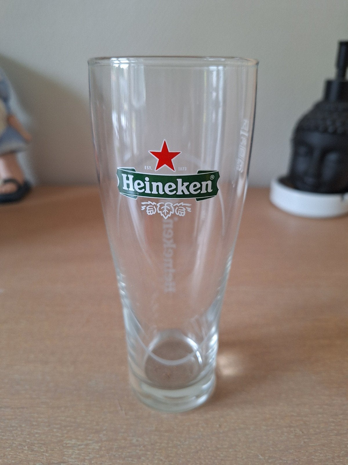 23 Heineken glazen, Ophalen of Verzenden, Zo goed als nieuw, Glas of Glazen, Heineken
