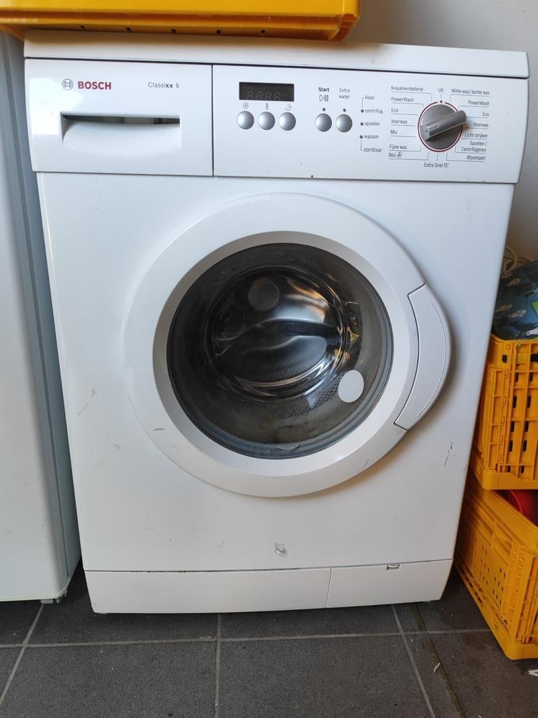 Bosch Classixx 6 Wasmachine - Betrouwbaar en Efficiënt, Ophalen, Gebruikt, Voorlader, 85 tot 90 cm