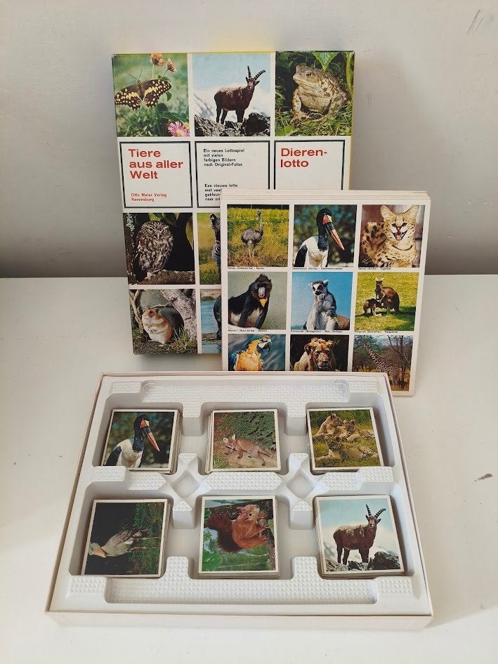 Ravensburger dieren lotto ( compleet ), Ophalen of Verzenden, Gebruikt, Ravensburger