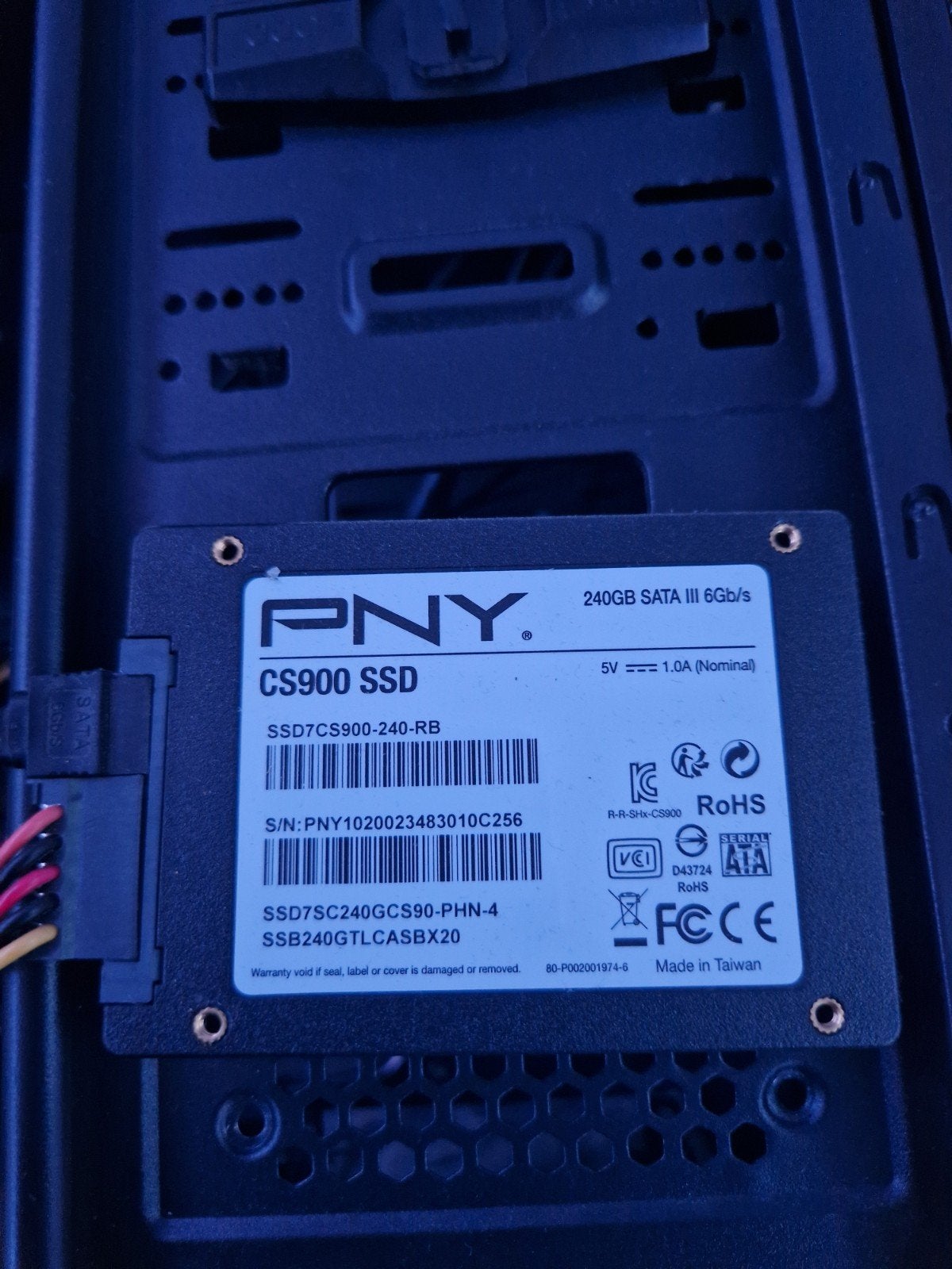 SSD en HDD te koop, Computers en Software, Intern, Gebruikt, Server, 240GB (SSD), 1TB (HDD)