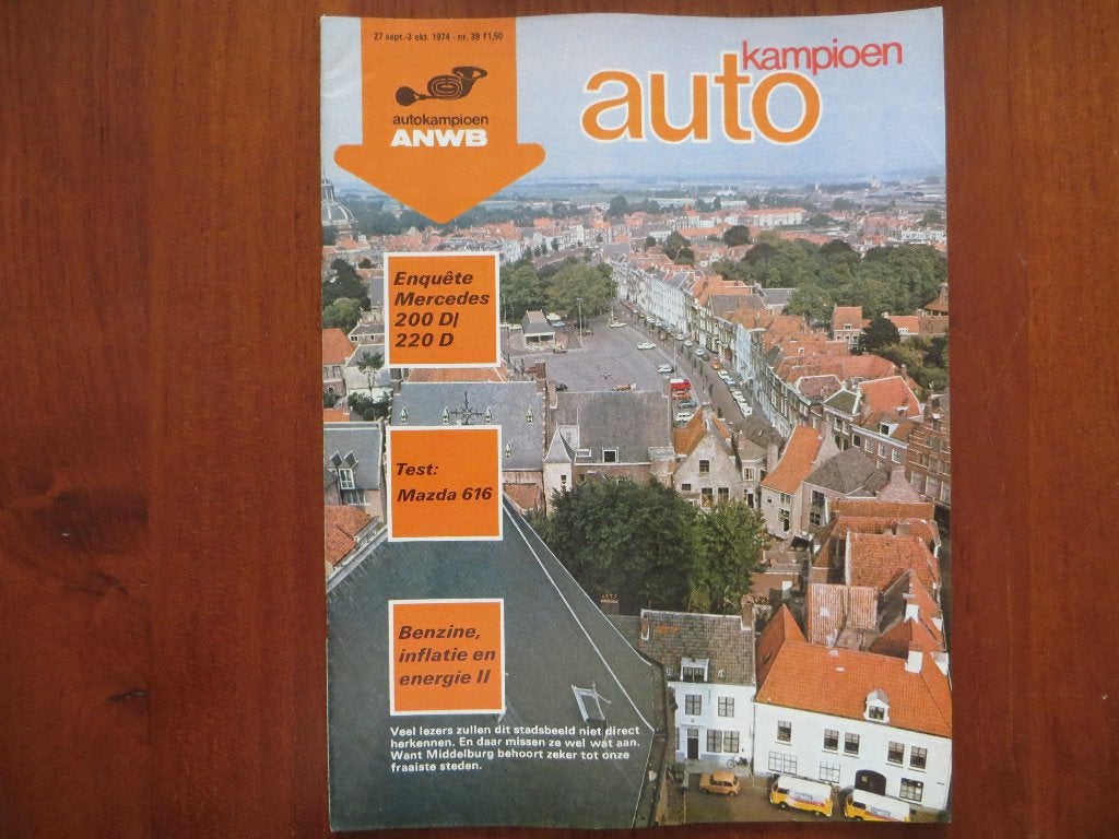 Autokampioen 39 1974 Mazda 616 (test), Vandenplas 1500, Verzenden, Nieuw, Mazda