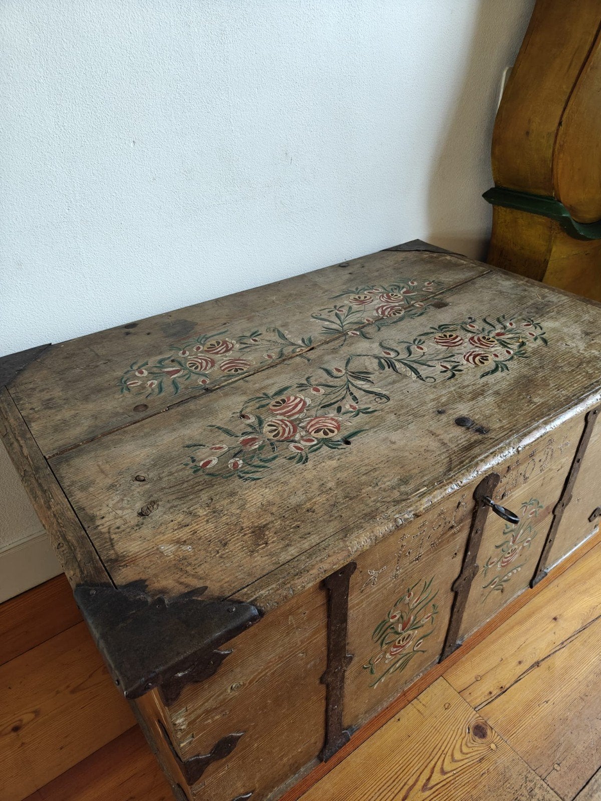 Zweedse bruidskist (1790)., Ophalen, 100 tot 150 cm
