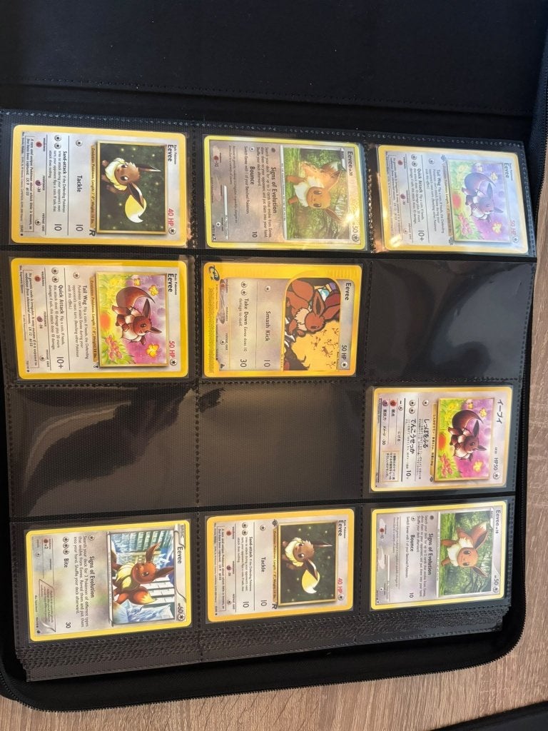 Foto 10 van Pokémon Eevee & Eeveelutions collectie + Vault X binder