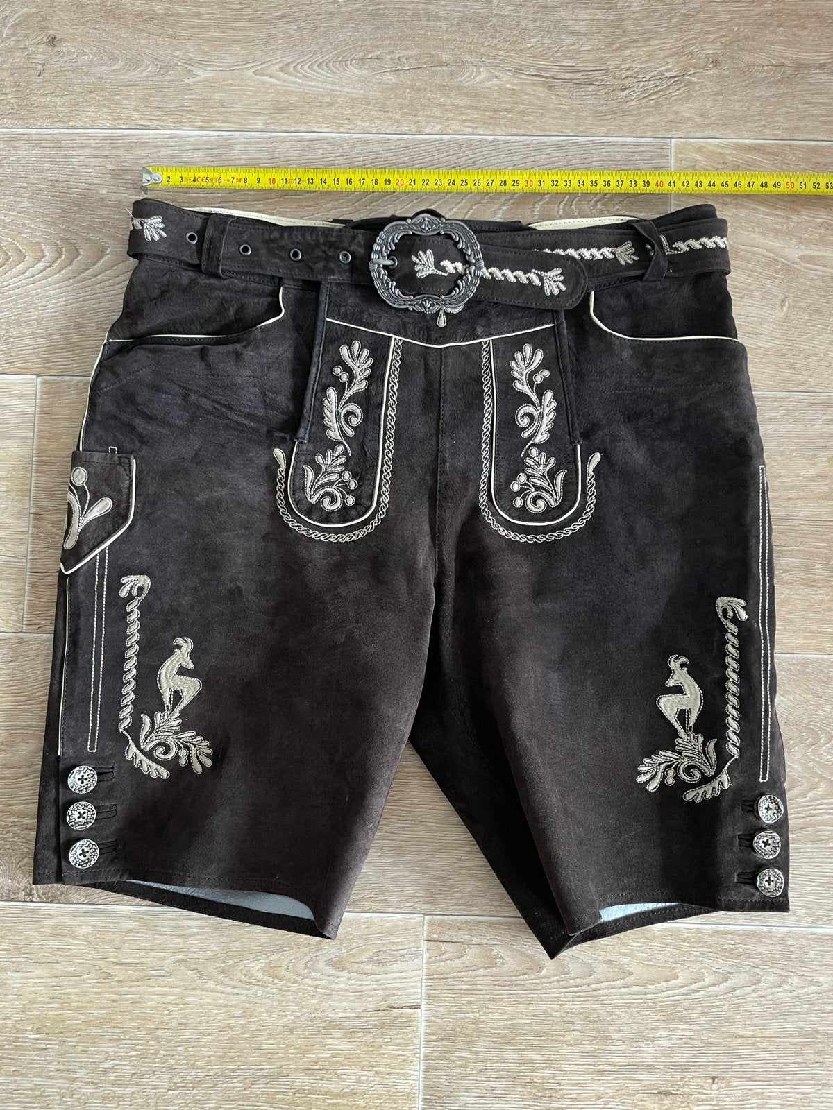 Lederhose Wiesn Lausbua by Tchibo - Maat 48 (EU/XL), Verzenden, Maat 46/48 (XL) of groter, Zo goed als nieuw, Wiesn Lausbua