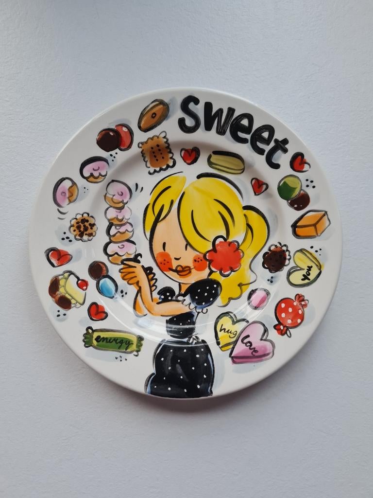 Blond Amsterdam LE ontbijtbordje met diepe rand Sweet, Blond Amsterdam, Nieuw, Ophalen of Verzenden, Bord(en)