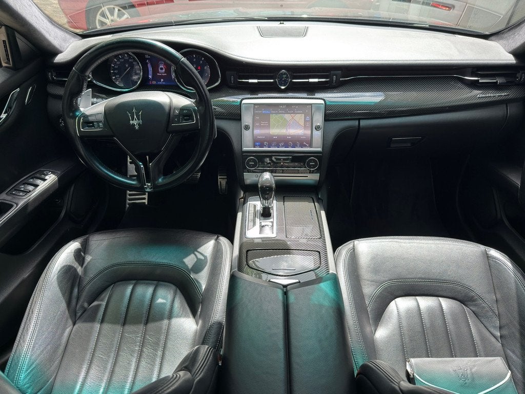 Maserati Quattroporte 3.0 S Q4 l Schuifdak l Carbon l Volled, Automaat, Euro 5, Gebruikt, Zwart