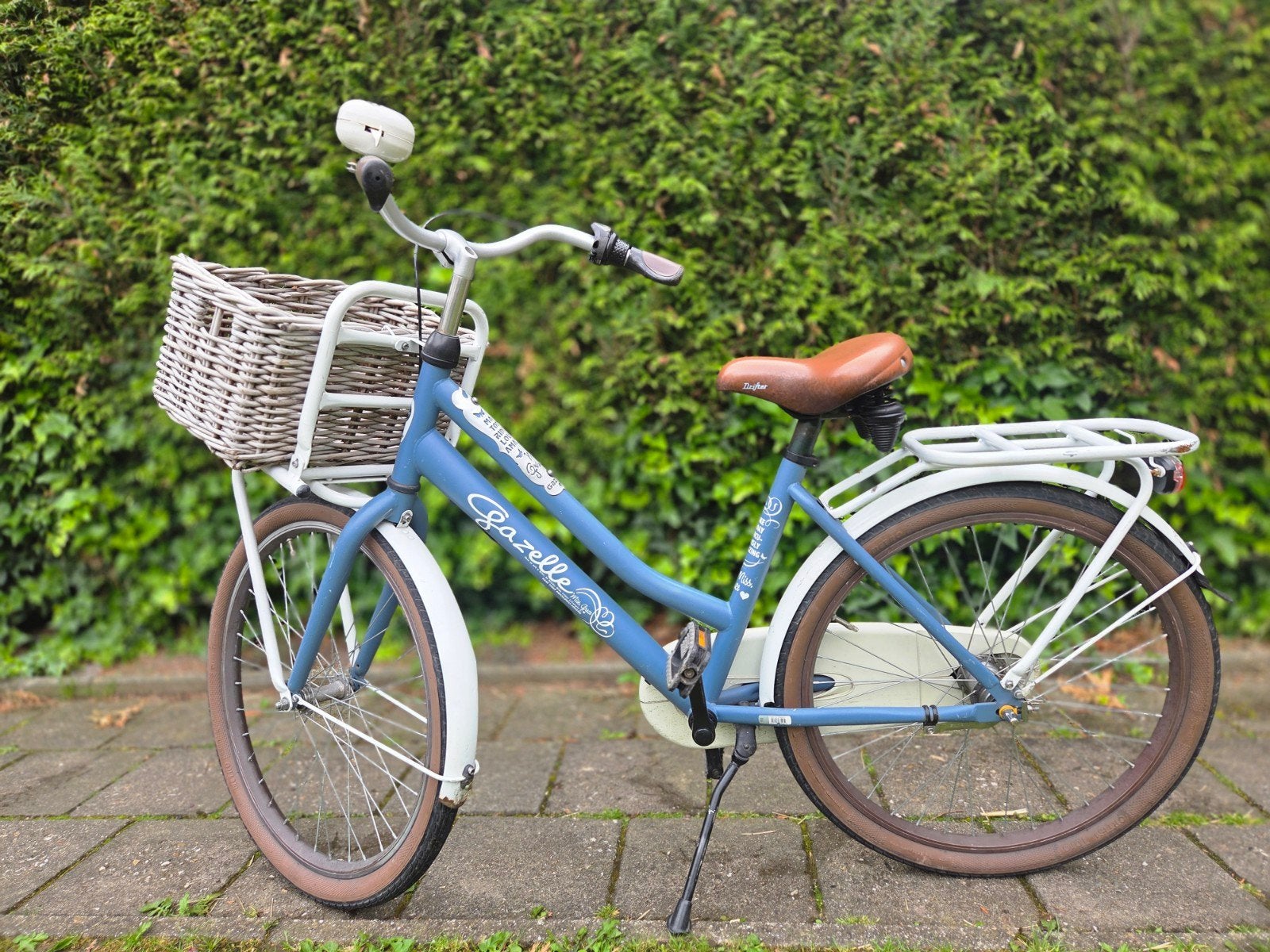 Gazelle Miss Grace meisjesfiets, Fietsen en Brommers, Fietsen | Dames | Damesfietsen, Ophalen, Terugtraprem, Gebruikt, Versnellingen