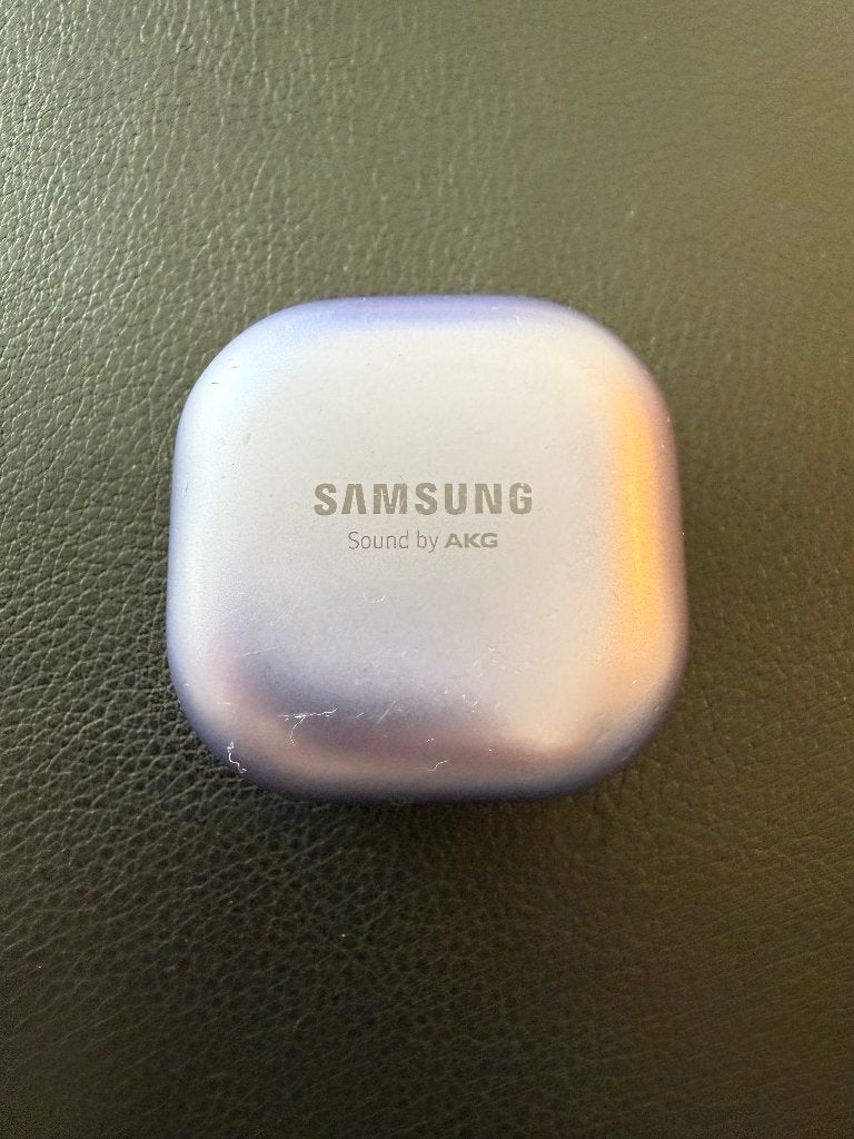 Samsung Galaxy Buds Pro SM-R190 Violet charging case, Gebruikt, Ophalen of Verzenden, In oorschelp (earbud), Overige kleuren