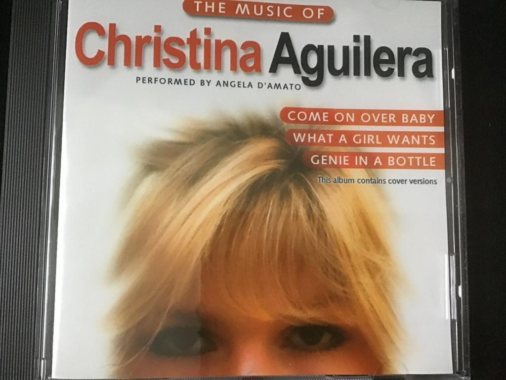 The Music of Christina Aguilera by Angela d’Amato cd, Ophalen of Verzenden, Zo goed als nieuw