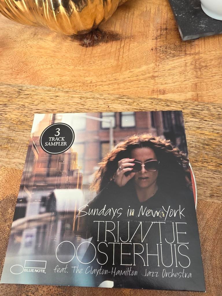 Trijntje Oosterhuis - Sundays in New York (3 Track Sampler), Ophalen of Verzenden, 1980 tot heden, Zo goed als nieuw, Jazz