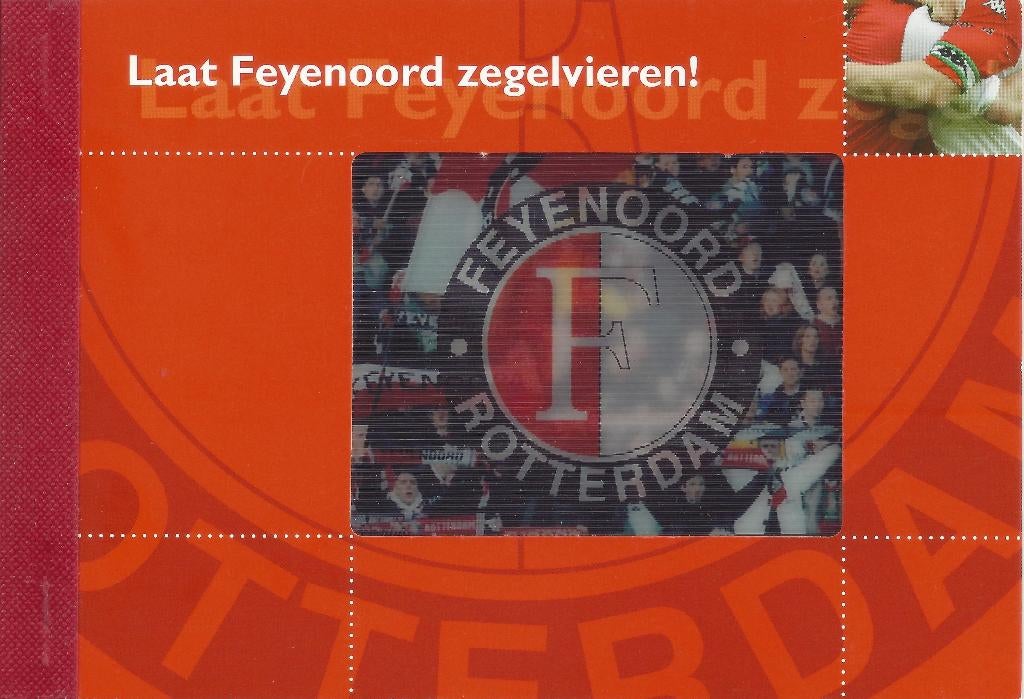 Boekje Feyenoord met 9 postzegels van 0,44, Postzegels en Munten, Ophalen of Verzenden, Postfris, Overige thema's