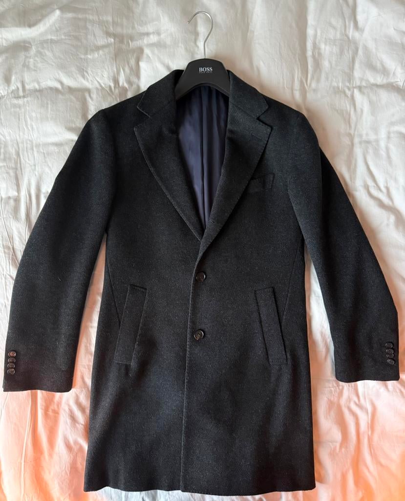 Suit Supply Pure Wool Jas, Kleding | Heren, Kostuums en Colberts, Ophalen of Verzenden, Zo goed als nieuw, Blauw