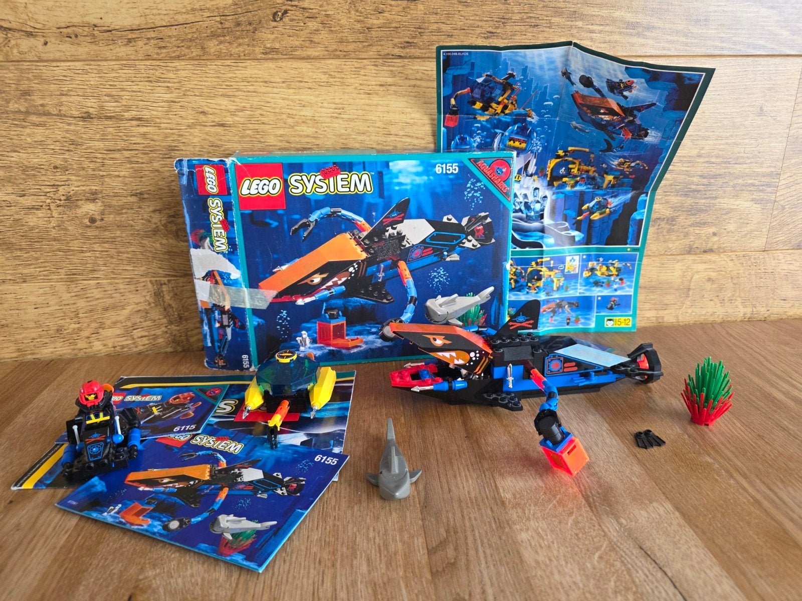 Lego System Aquazone uit 1995. 3 sets, Compleet, Lego, Ophalen of Verzenden, Zo goed als nieuw