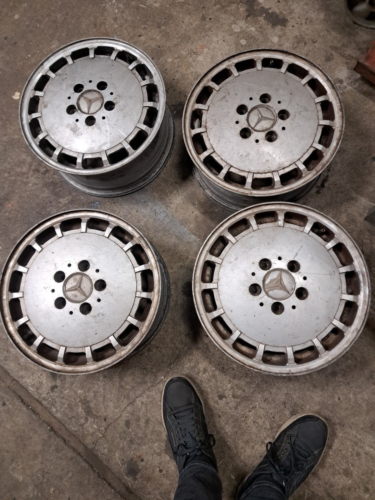 putdeksel velgen mercedes oldtimer, Ophalen, Gebruikt, 15 inch, Velg(en)